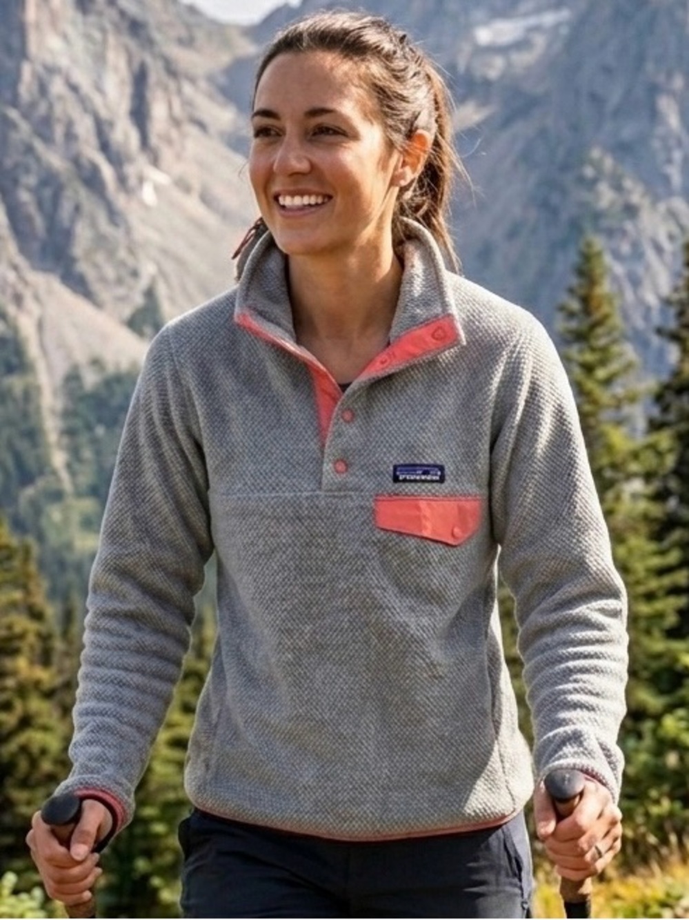 Patagonia Re-Tool Snap-T Pullover Polartec Winter Fleece Outdoor Cozy Warm Hike